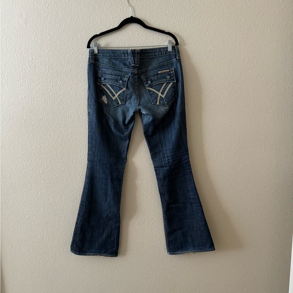 William Rast Low Rise Flare Jeans 28